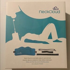 Neck Cloud Cervical Traction Device in Blue